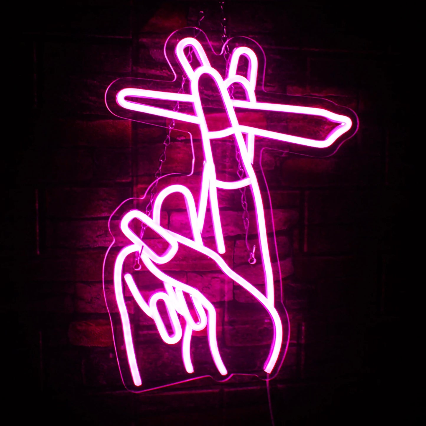 420 Hand Neon Sign | Novelty Collection
