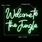 Neon Sign LED Light Welcome to the Jungle | Wall Art Signage Light