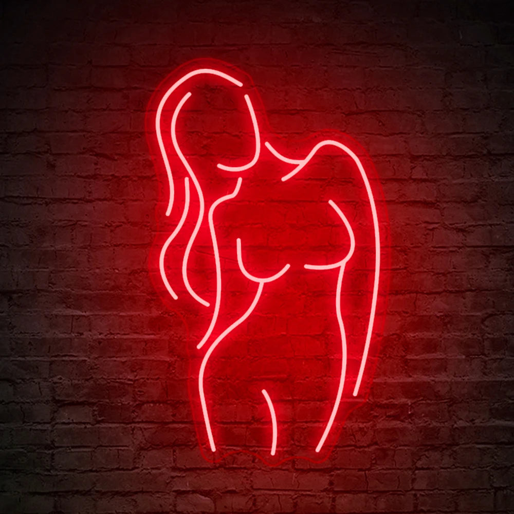 Sexy Silhouette Neon Signs | Novelty Collection