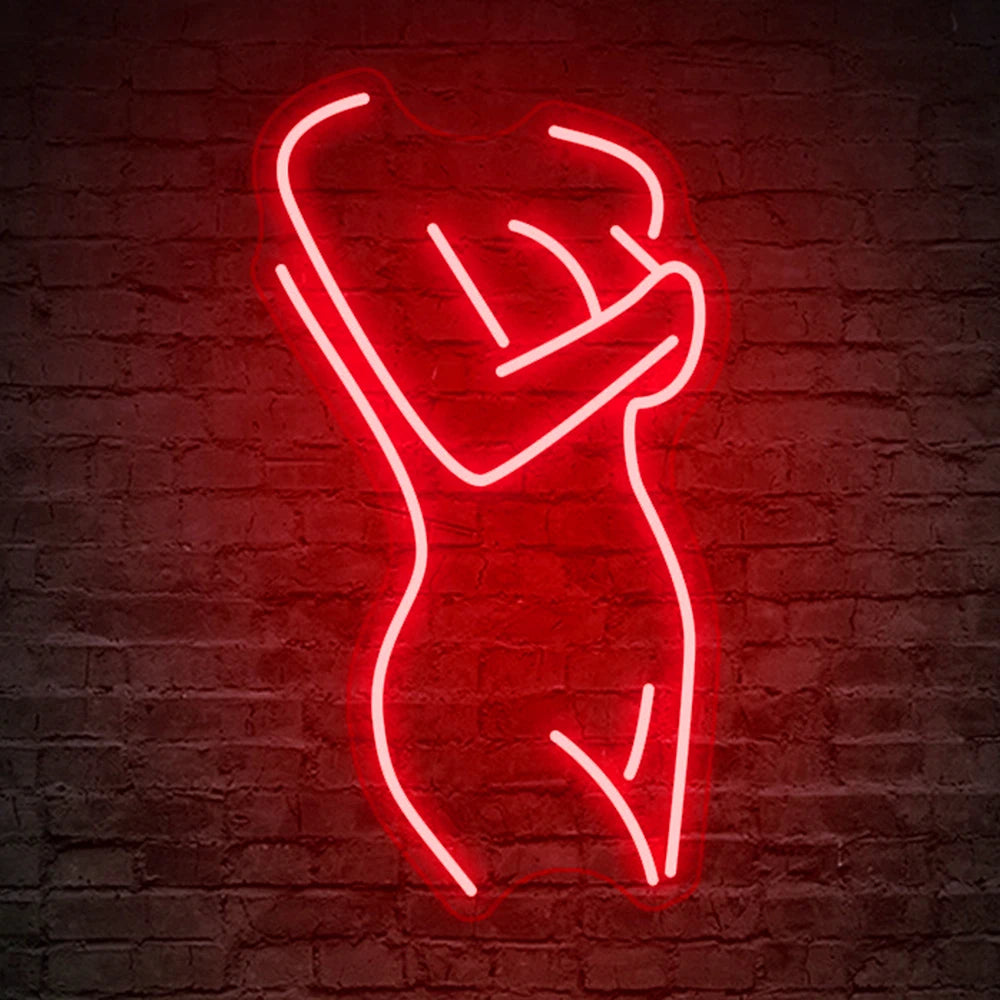 Sexy Silhouette Neon Signs | Novelty Collection