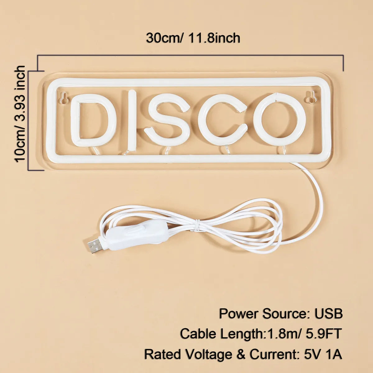 Disco Neon Sign | Bar & Nightlife Collection