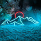 Mountain LED Neon Sign | LED Light Signage Wall Art