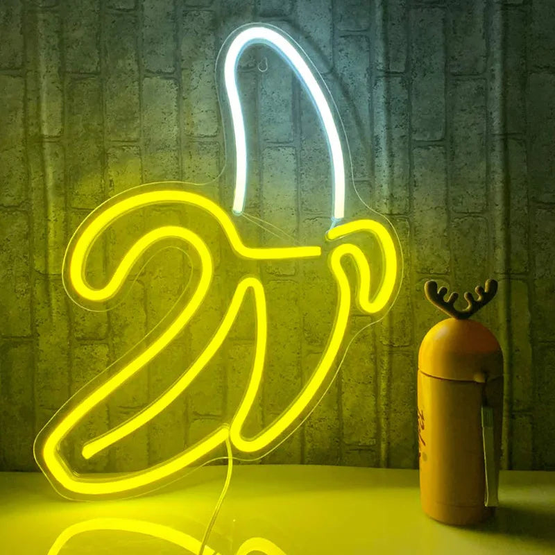 Banana Neon Sign | Foodie Collection