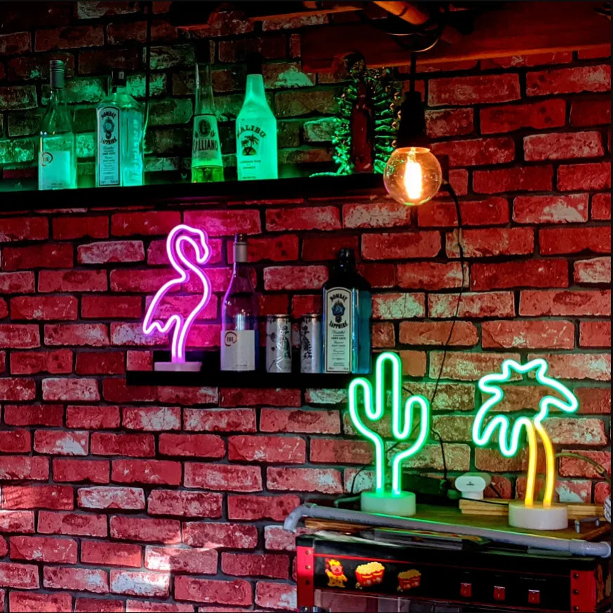 Flamingo Neon Sign | Animal Collection