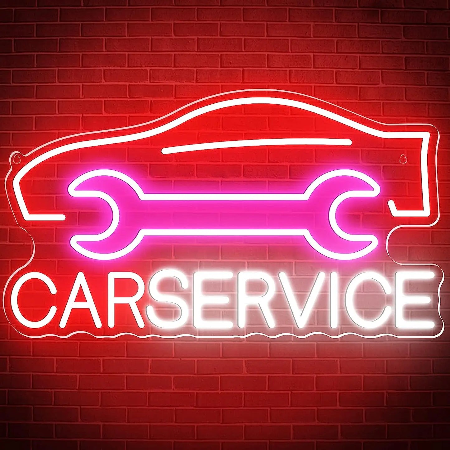 Car Service Neon Sign | Automotive Collection