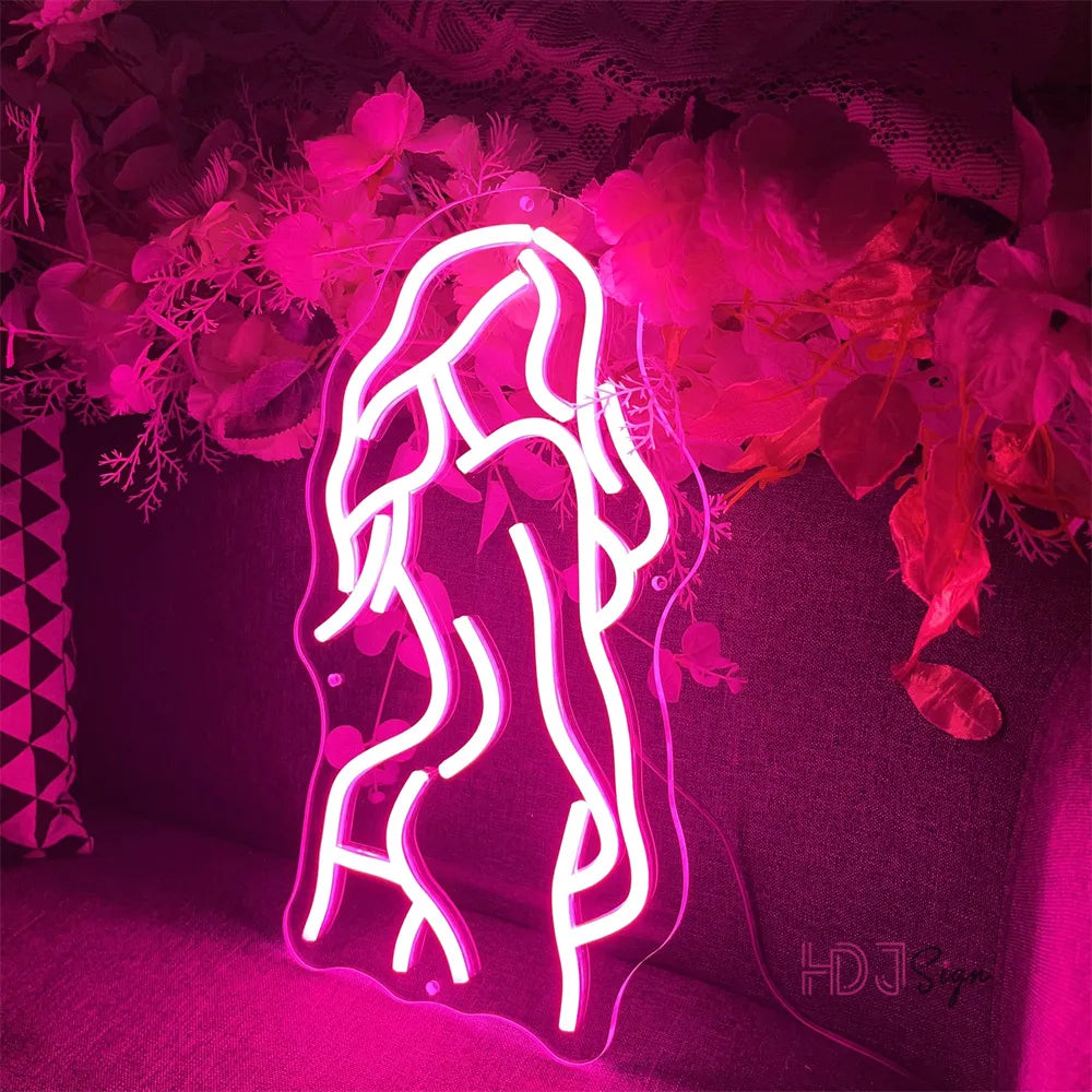 Sexy Silhouette Neon Signs | Novelty Collection