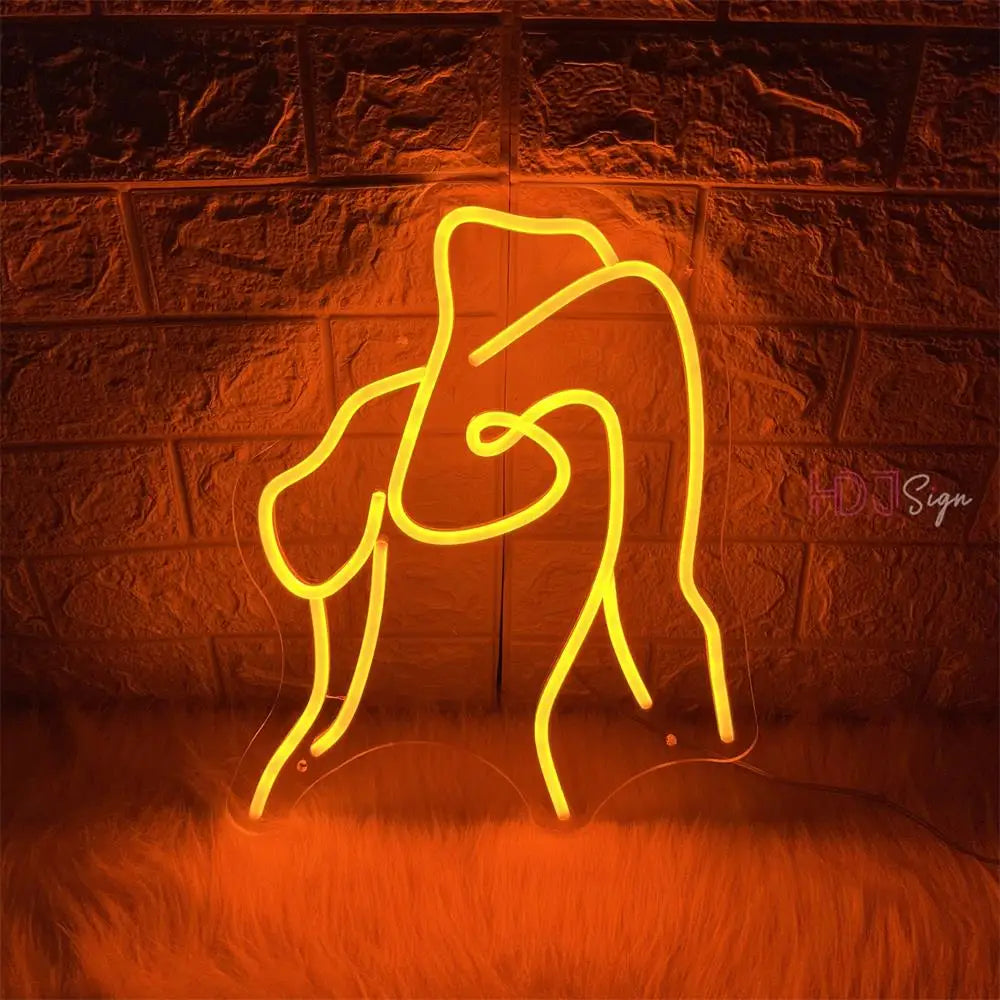 Sexy Silhouette Neon Signs | Novelty Collection