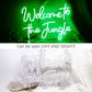 Neon Sign LED Light Welcome to the Jungle | Wall Art Signage Light