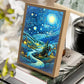 Van Gogh Art Anime LED Light Painting | Wall Art Light Decoration